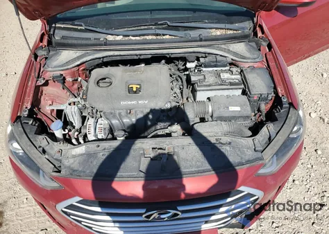 2018 Hyundai Elantra Sel z USA, uszkodzony, nr VIN 5NPD84LF4JH257913